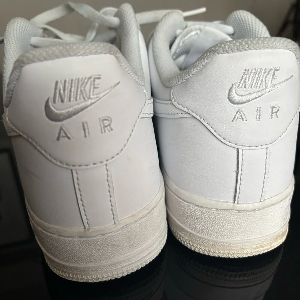 Nike Air Force 1 White Low Top Men's Classic AF1 Sneakers Size 11.5